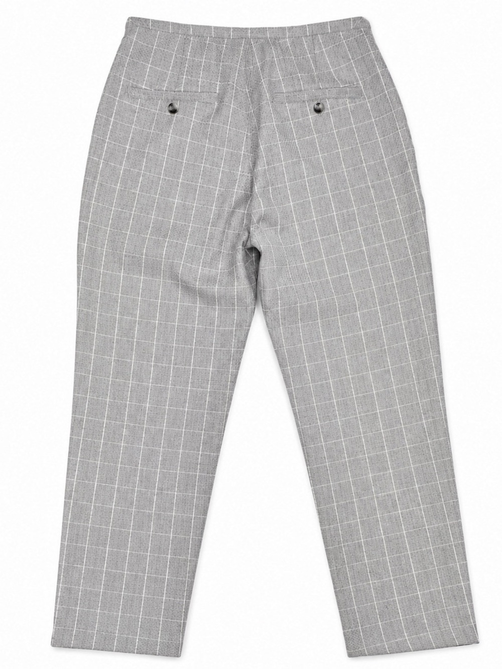 Anthropologie Light Gray textured pants size 8